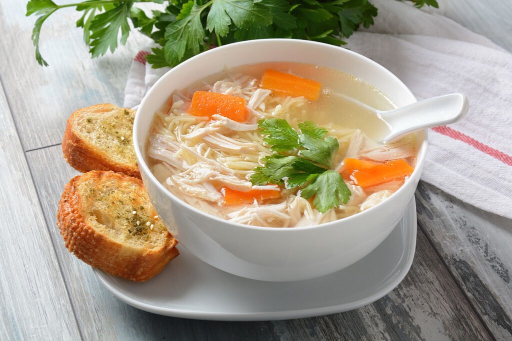 Soulful Simmer: Warming Chicken Soup to Brighten Your Day