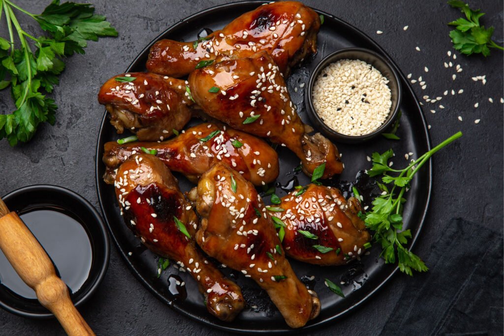 Golden Glow: Honey-Soy Chicken Euphoria